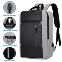 Sacs à dos pour ordinateur portable en tissu Oxford imperméable avec chargement USB, personnalisables avec logo, pour voyages d'affaires et étudiants - Vente en gros