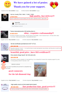 Tùy Chỉnh IGI Giấy Chứng Nhận Hthp Phòng Thí Nghiệm Cvd Grown Kim Cương Rắn Vàng Trang Sức 9K 10K 14K 18K Phòng Thí Nghiệm Kim Cương Cưới Đính Hôn Nhẫn - Product Image 6