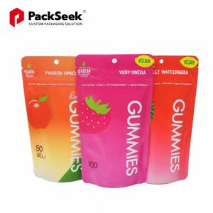 पोर्टेबल अनुकूलित गंध सबूत चबाने गम कैंडी गमी कुकी आकार 3.5 जी पी प्लास्टिक मायलर बैग लोगो प्रिंटिंग - Product Image 1