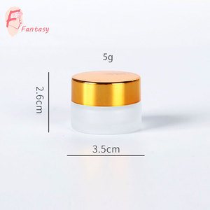 Thanh Lịch 5Ml <span class=keywords><strong>10Ml</strong></span> Frosted Glass Kem <span class=keywords><strong>Jar</strong></span> Vít Cap Trung Quốc Chăm Sóc Da Mẫu <span class=keywords><strong>Jar</strong></span> Cho Mắt Kem Lip Balm Màn Hình In Ấn Bề Mặt - Product Image 1