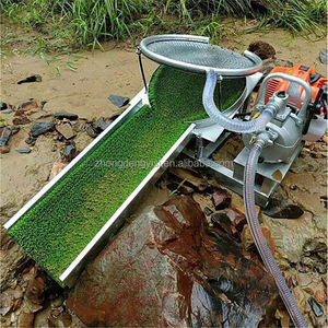 River Channel Small-scale Gold-dredging Trough for Washing <b>Micro</b>-portable Sand Gold Separation Gold-picking <b>Machine</b> - Product Image 6