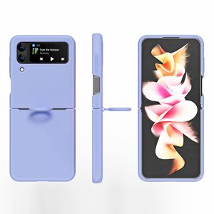 Bonne qualité véritable Silicone liquide Z Flip 4 étui avec porte-anneau de doigt étui de téléphone pliant pour <span class=keywords><strong>Samsung</strong></span> <span class=keywords><strong>Galaxy</strong></span> Z Flip 4 Flip3 5G - Product Image 5