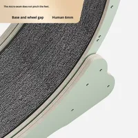 Grand cadre d'escalade pour chat moderne en bois massif, écologique, imperméable IP67, multi-couches, avec tapis de course d'agilité et équipement d'entraînement pour animaux de compagnie