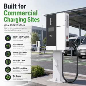 Chargeur rapide DC commercial OCPP 60 kW pour la recharge publique de véhicules électriques - Product Image 6