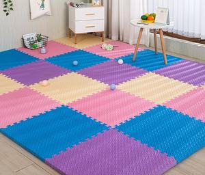 Tapis de <span class=keywords><strong>sol</strong></span> en mousse eva pour bébés, matelas de jeu écologiques pour les enfants qui rampent, 10 pièces - Product Image 3