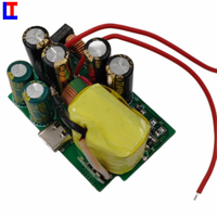 Carte PCBA de chargeur USB PD GaN OEM ODM, assemblage de PCB de chargeur de téléphone Type C 35W 65W et service de conception de contrôle industriel