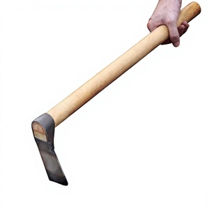 Mini houe en acier inoxydable, lame incurvée de 6 pouces, longueur de 38cm, pour le jardinage, le creusement du sol, l'ensemencement des légumes et des fleurs, outil de plantation - Product Image 2