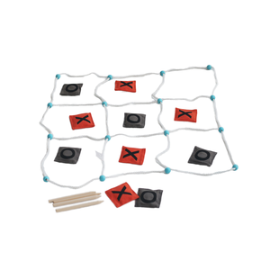 Jouet <span class=keywords><strong>en</strong></span> <span class=keywords><strong>bois</strong></span> pour divertissement enfant et adultes, jeu XOXO géant, exercice d'auto-plein air, pour le sport - Product Image 1