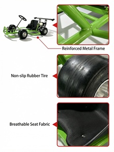 Kart à essence 200cc 4 temps, vitesse 90 km/h, propulsion arrière, kart de drift pour adultes, <span class=keywords><strong>buggy</strong></span> tout-terrain avec frein à disque hydraulique - Product Image 4