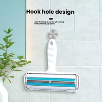 Rouleau réutilisable pour enlever les poils d'animaux, brosse à poils auto-nettoyante pour poils de chien et de chat sur les meubles, les tapis et les canapés