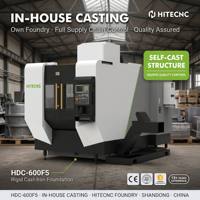Centro de Mecanizado Simultáneo de 5 Ejes HDC-600F5, Fresadora CNC para Componentes Aeroespaciales y Automotrices