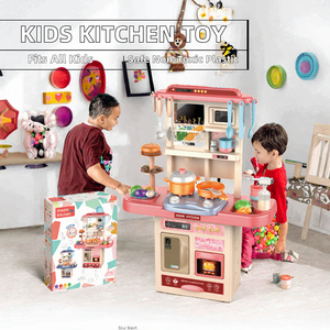Juego de Cocina de Juguete con Sonido y Luz para Niños, 65 cm, Juego de Imitación, Mesa de Cocina, Juego de Roles, Utensilios de Cocina para Niños - Product Image 2