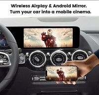 Interface CarPlay sans fil Android Auto Decord pour Mercedes-Benz Classe A/GLB 2019-2022 NTG6.0 Navigation Android Auto Airplay