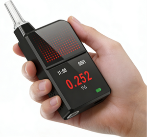 Alcootest numérique de haute précision Aectec H3 Pro avec embouts buccaux pour la sécurité au travail, test d'état d'ébriété pour conducteurs de voitures et camions - Product Image 3