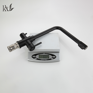 YaKe RVS Kraan Dubbele Hendel met Gezuiverd Water Spoelbakkraan 360 Graden Draaibare Spatvrije Spoelbakkraan voor de Keuken - Product Image 2