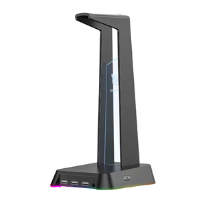 Onikuma St-2 Eco-friendly RGB LED Light Holder Game Headset Holder Base Switch Holder Computer Game Player Headset - Product Image 1