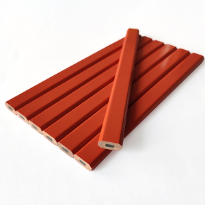 Thợ mộc bút chì 7 inch phẳng hình bát giác chế biến gỗ xây dựng Phác thảo Bút Chì - Product Image 6