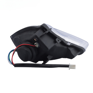 LINGQI Phares LED de moto Phares gauche et droit pour ATV Off Road Motorbike Motocross Dirt Bike Accessoires - Product Image 4