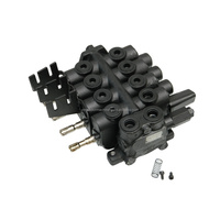 Vanne de commande directionnelle hydraulique monobloc à 4 bobines 277H7-30401 compatible avec les chariots élévateurs TCM FB10 FB18 6 7 Garantie de 6 mois