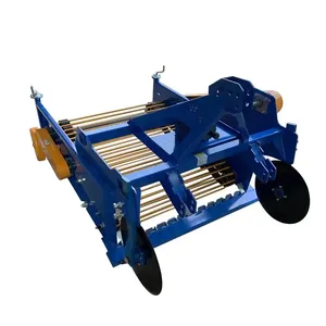 小型马铃薯挖掘机一排甘薯收割机，拖拉机安装动力输出轴驱动