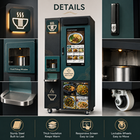 Distributeur automatique de ramen en libre-service, distributeur automatique de nouilles pratique en libre-service à vendre