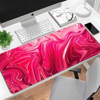 Peinture fluide Texture à l'huile Tendance Élégant Cool PC Gaming Tapis de souris Gamer Tapis Teclado Tapis Tapis de bureau pour ordinateur portable 900X400