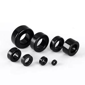 جوهر مسحوق الحديد المغناطيسي سيندوست نواة عالية التدفق نواة حلقية سوداء - Product Image 1