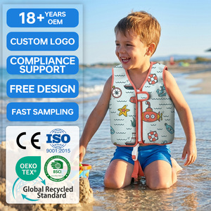 <span class=keywords><strong>Gilet</strong></span> de natation pour enfants en néoprène avec flotteurs amovibles, sangle de hanche réglable, <span class=keywords><strong>aide</strong></span> à <span class=keywords><strong>la</strong></span> natation pour enfants, piscine, plage - Product Image 1