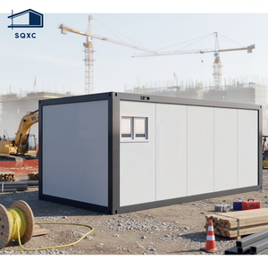 Maison conteneur détachable économique de 20 pieds - Structure en acier portable avec caractéristiques imperméables et résistantes aux tremblements de terre, idéale pour l'hôtellerie - Product Image 2