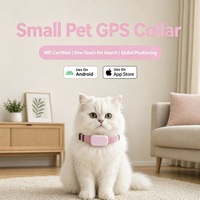 Pelacak Hewan Peliharaan Lucu Airtags Tas OEM Mendukung Kontrol Aplikasi Android 4G Perangkat Pelacak GPS Jarak Jauh Pencari Kunci