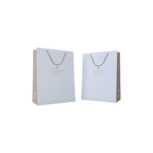 ถุงกระดาษพิมพ์ออฟเซ็ตสำหรับองค์กร ผลิตที่โรงงานเหวินโจว เจ้อเจียง ขายส่งโดยตรงจากโรงงาน ปรับแต่งโลโก้ได้ บรรจุภัณฑ์เพื่อการส่งเสริมการขาย - Product Image 3