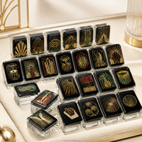 Jeu de Mahjong américain de luxe moderne, tuiles en acrylique de qualité supérieure, idéal pour la vente en gros et les cadeaux personnalisés