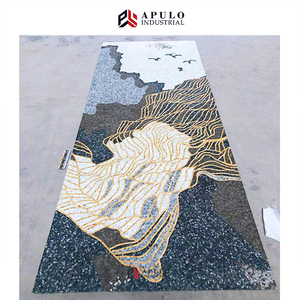 <span class=keywords><strong>Azulejo</strong></span> de mosaico mural de mármol pájaro azul colorido personalizado directo de fábrica - Product Image 6