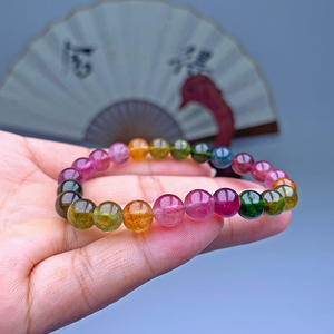 Bracelet en perles de tourmaline à breloques en pierre naturelle ST324 - Product Image 5