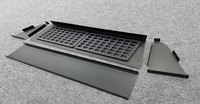 Coque de camping-car avec boîte de rangement intégrée pour Ford F150, GMC Canyon, Toyota Tacoma, Tundra 5,5 pieds, Nissan Titan 2012 à 2024