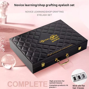 Kit d'entraînement professionnel pour extensions de cils, 16 pièces, ensemble de formation haut de gamme pour l'enseignement de la beauté - Product Image 3