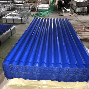 Hot Sale 28 Gauge Zinc Hot Dipped Galvanized Dx51d Corrugated Steel Roofing Sheet V840 Ppgi Metal 0.4mm