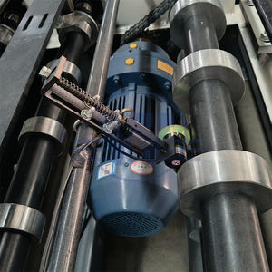 Porte en acier anti-feu automatique faisant la machine Cadre de porte en acier faisant la machine Rouleau de cadre de porte en acier résistant au feu formant la machine - Product Image 5