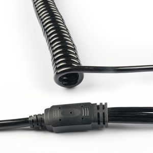 Gx12 4-pin 1-to-3 mùa xuân cuộn cáp nam/nữ PU mở rộng dây cho công nghiệp tự động cho năng lượng mặt trời xe tải xe An Ninh - Product Image 4