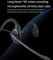 2022 yeni Bluetooth kulaklık 5.2 gürültü iptal Mic ile Bluetooth kulaklık kablosuz kulaklık eller serbest kulak kancası
