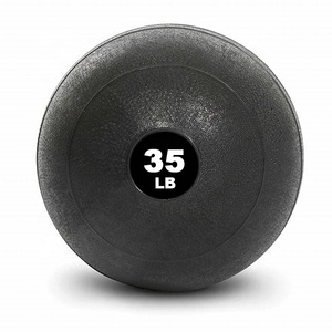 Chinese Geen Bounce Geneeskunde Bal Aangepaste Logo Heavy Duty Pvc Hard Rubber Cross Fit Zand Vullen Slam Geneeskunde Bal - Product Image 4