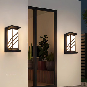 Lámpara de jardín impermeable para exteriores, luces de pared Led montadas en la pared hacia arriba y hacia abajo, luces de pared Led para exteriores para el hogar - Product Image 1