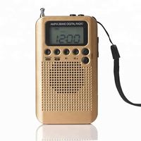 Harga grosir pabrik Radio pita kerajinan udara Radio Air Fm Am Cb Sw Vhf frekuensi lebar pita penuh Radio mini Stereo genggam