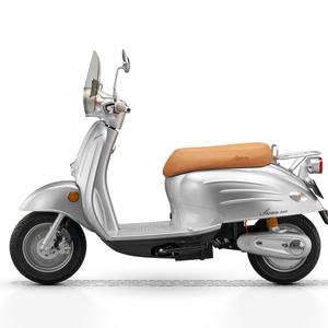Nouvelle Arrivé<span class=keywords><strong>e</strong></span> Keren : Scooters Électriques Classiques Vintage avec Pare-brise, 1200W, 55KPH, Emoped, Moto Électrique à Vendre - Product Image 6