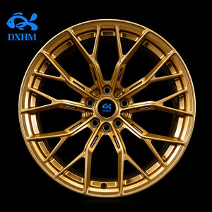 Nuevas Llantas de Aleación Forjadas Personalizadas, Doradas y Pulimentadas, 5x127 5x108, para Autos Jeep <span class=keywords><strong>Wrangler</strong></span>, Cadillac, Ford GT, de 17, 18, 19, 20 y 22 Pulgadas - Product Image 2