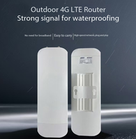 Routeur CPE 4G extérieur double SIM 300 Mbps, routeur WiFi mobile portable avec emplacement pour carte SIM, double 4G européen