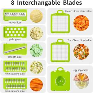 Top Multifunctional <b>Vegetable</b> <b>Chopper</b> Handle Food Grater <b>Chopper</b> <b>Vegetable</b> Slicer Kitchen Cutter Garlic <b>Chopper</b> - Product Image 2