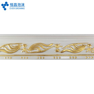 Décoration de plafond de la série T, <span class=keywords><strong>corniche</strong></span> murale en plastique EPS, <span class=keywords><strong>corniche</strong></span> de plafond en <span class=keywords><strong>polystyrène</strong></span> expansé/<span class=keywords><strong>extrudé</strong></span>, <span class=keywords><strong>corniche</strong></span>, moulures de couronne - Product Image 1