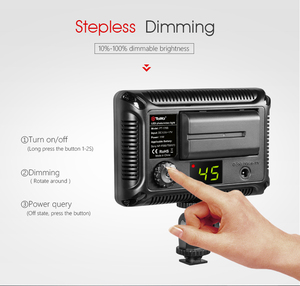 Luce LED Costante Tolifo per Fotocamere DSLR, Illuminazione Portatile per Fotografia e Video, Compatibile con Canon e <span class=keywords><strong>Sony</strong></span> - Product Image 6