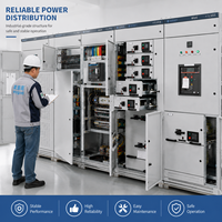 Armoire de compensation de puissance réactive en métal, coffret de distribution de condensateurs 0,4 kV, vente directe usine